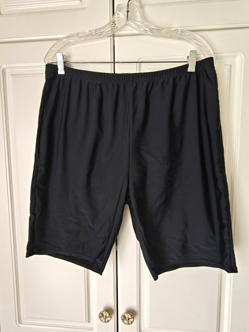 Mazu Sum Women's Black Bathing Suit Leggings, Size 22W, New